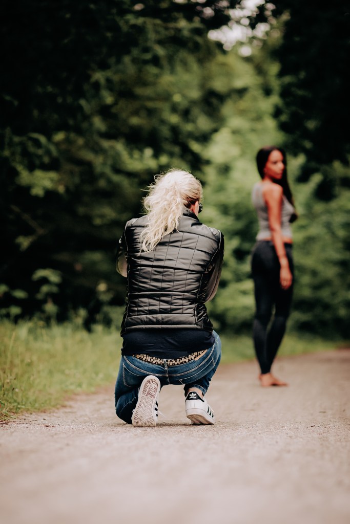 By Sharon fotografie fotografeert model